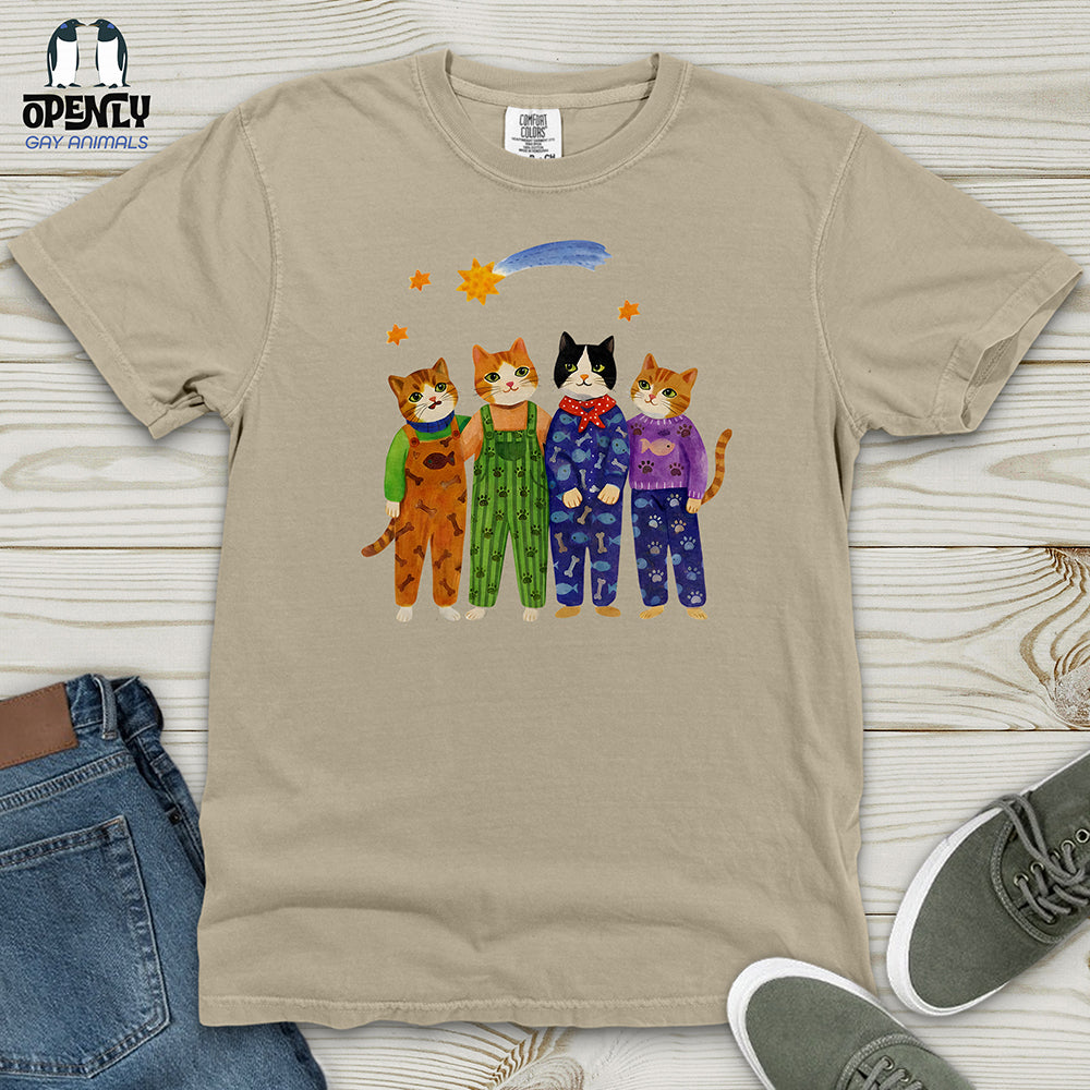 Cat in Sunny Day Heavy Cotton Comfort Colors Tee