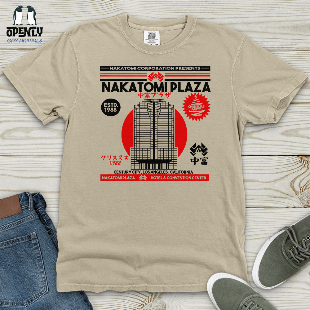 Nakatomi Plaza Heavy Cotton Comfort Colors Tee