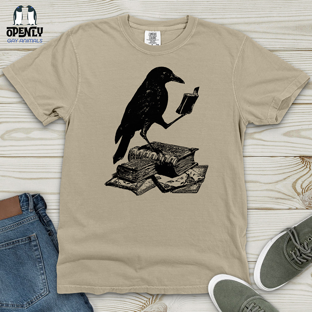 A Little Light Reading Heavy Cotton Comfort Colors Tee