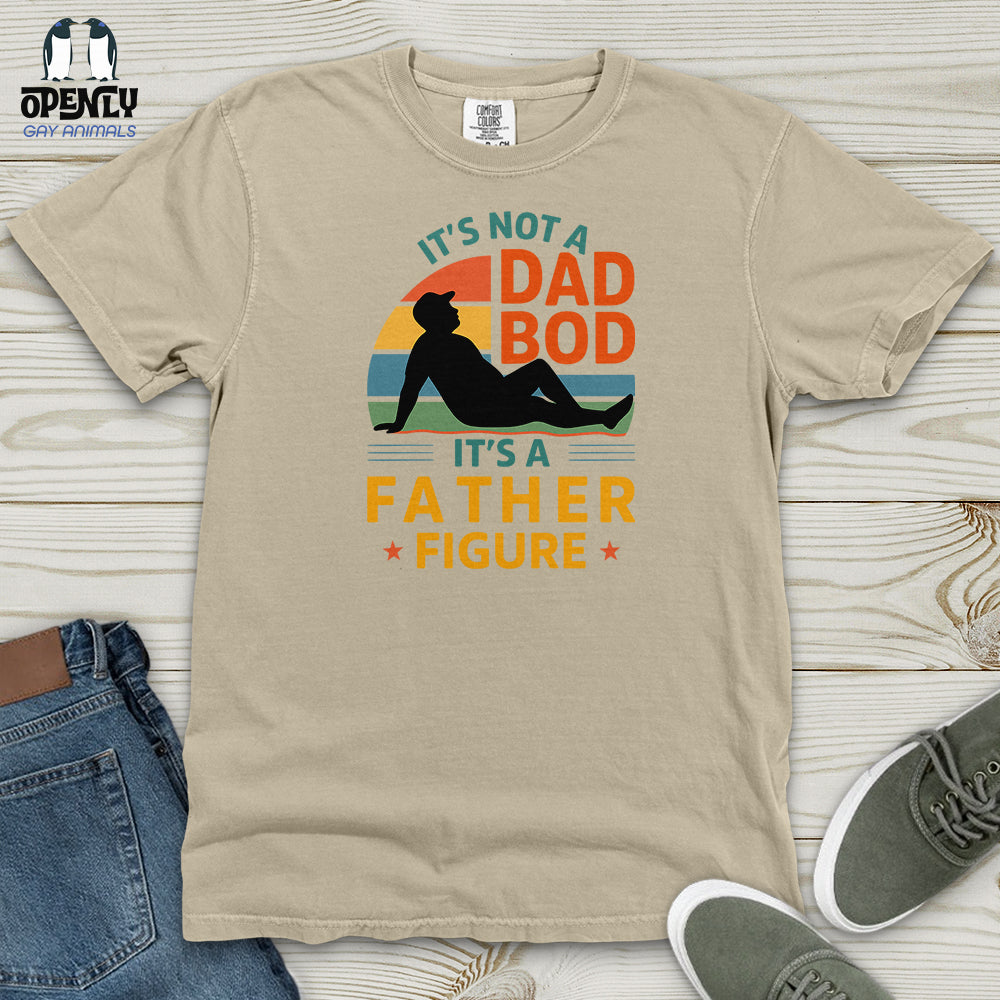 It's Not a Dad Bob, It's a Father Figure Heavy Cotton Comfort Colors Tee