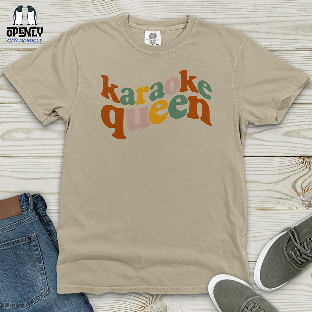 Karaoke Queen Heavy Cotton Comfort Colors Tee