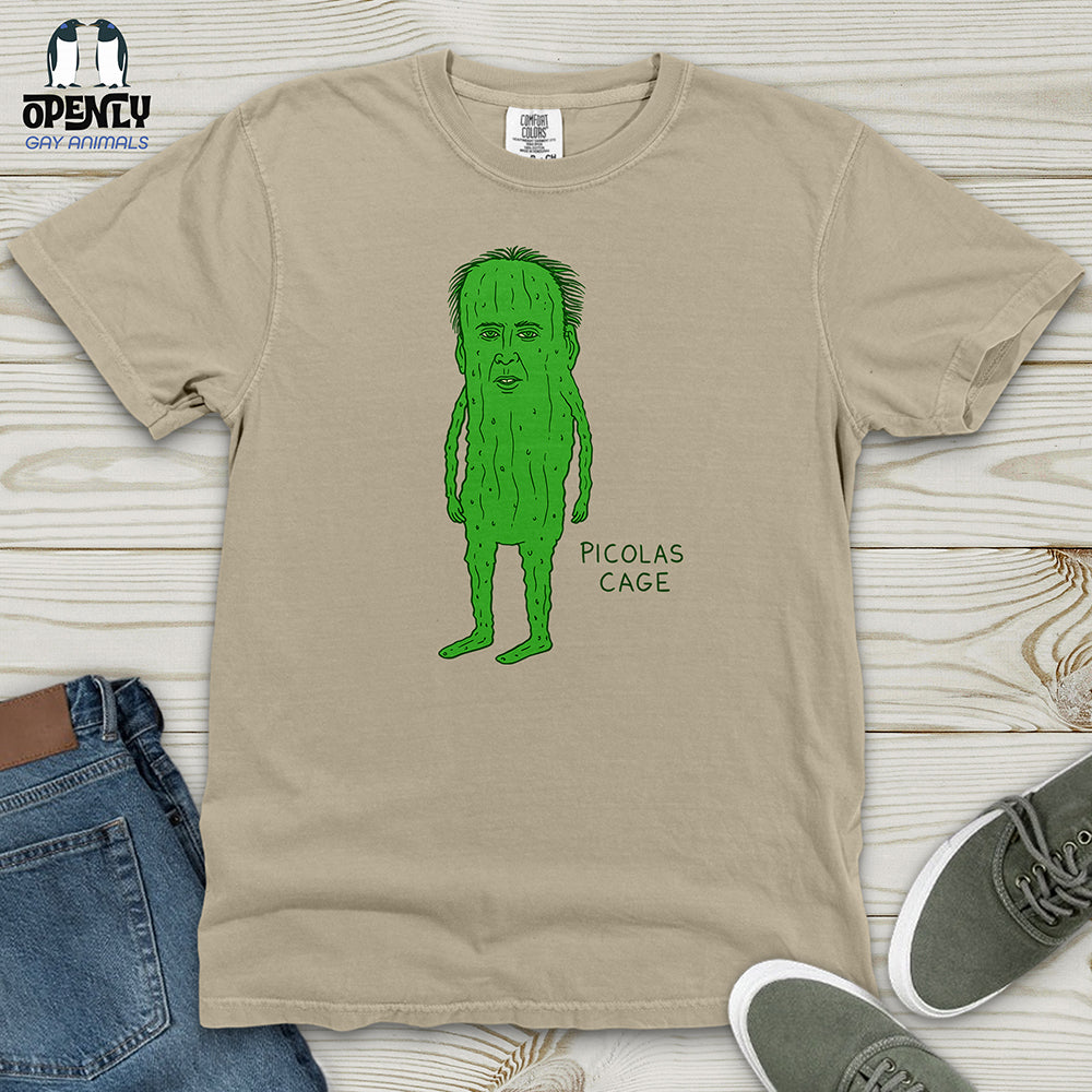 Picolas Cage Heavy Cotton Comfort Colors Tee