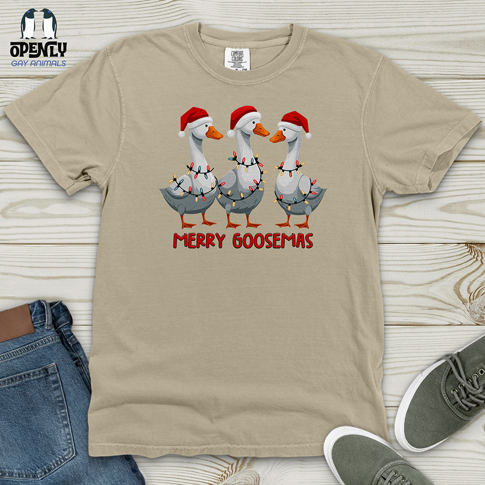 Merry Goosemas Heavy Cotton Comfort Colors Tee