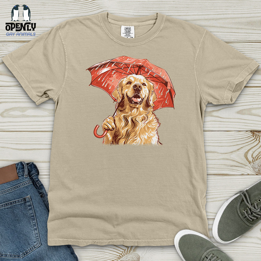 Golden Optimist Umbrella Heavy Cotton Comfort Colors Tee