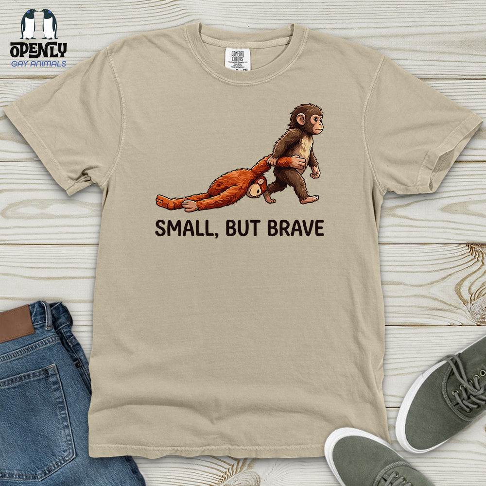 Small, But Brave Heavy Cotton Comfort Colors Tee