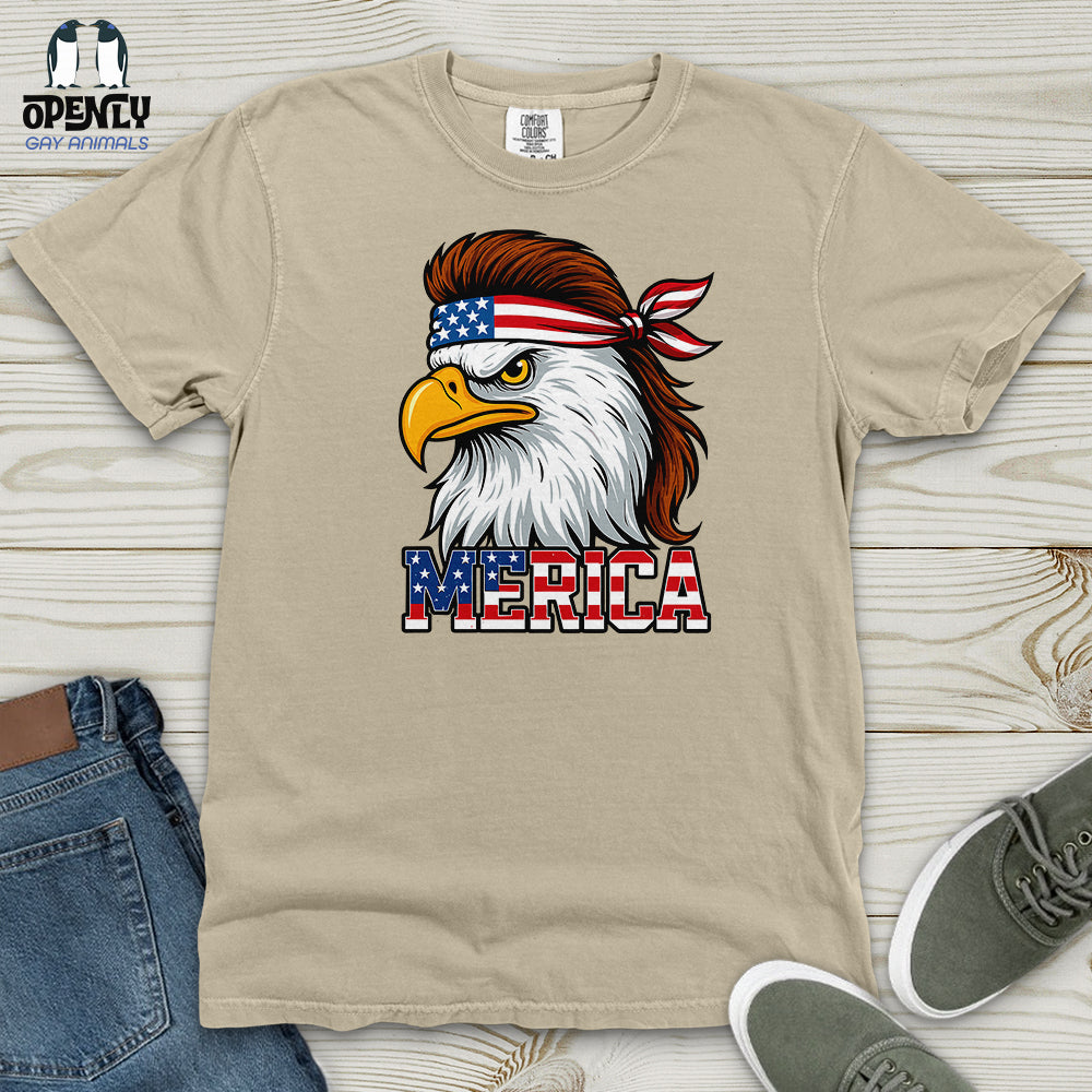 Merica Eagle Heavy Cotton Comfort Colors Tee