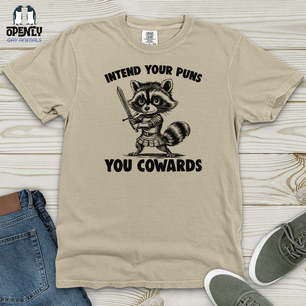 Intend Your Puns Heavy Cotton Comfort Colors Tee