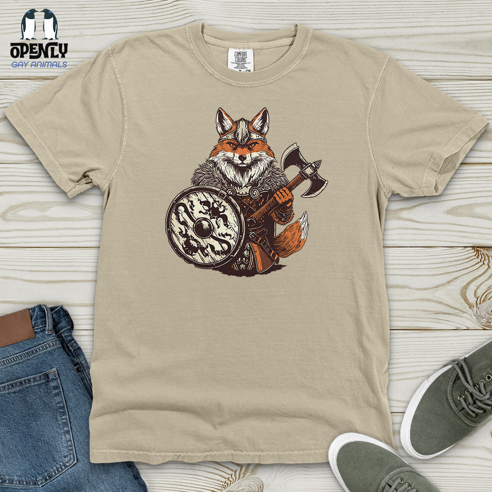 Fox Viking Courage Heavy Cotton Comfort Colors Tee