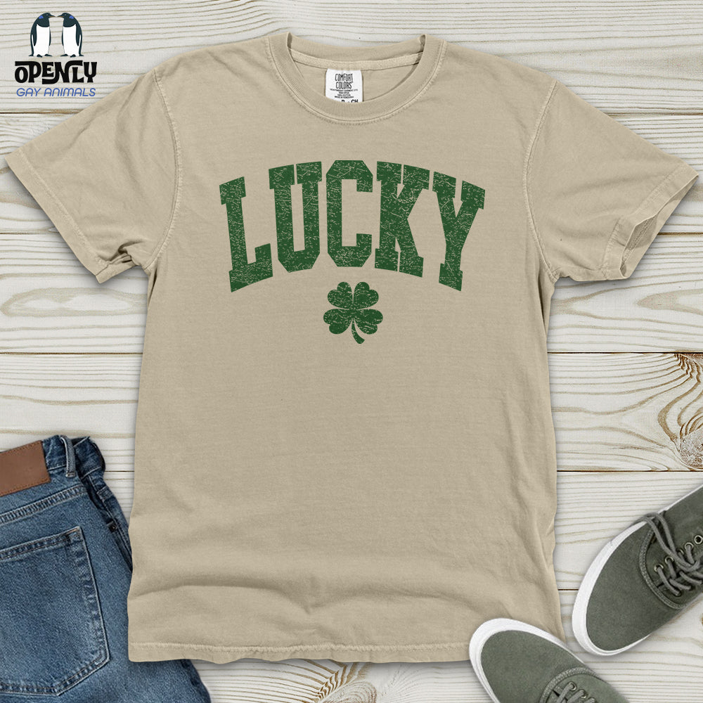 Lucky Shamrock Heavy Cotton Comfort Colors Tee