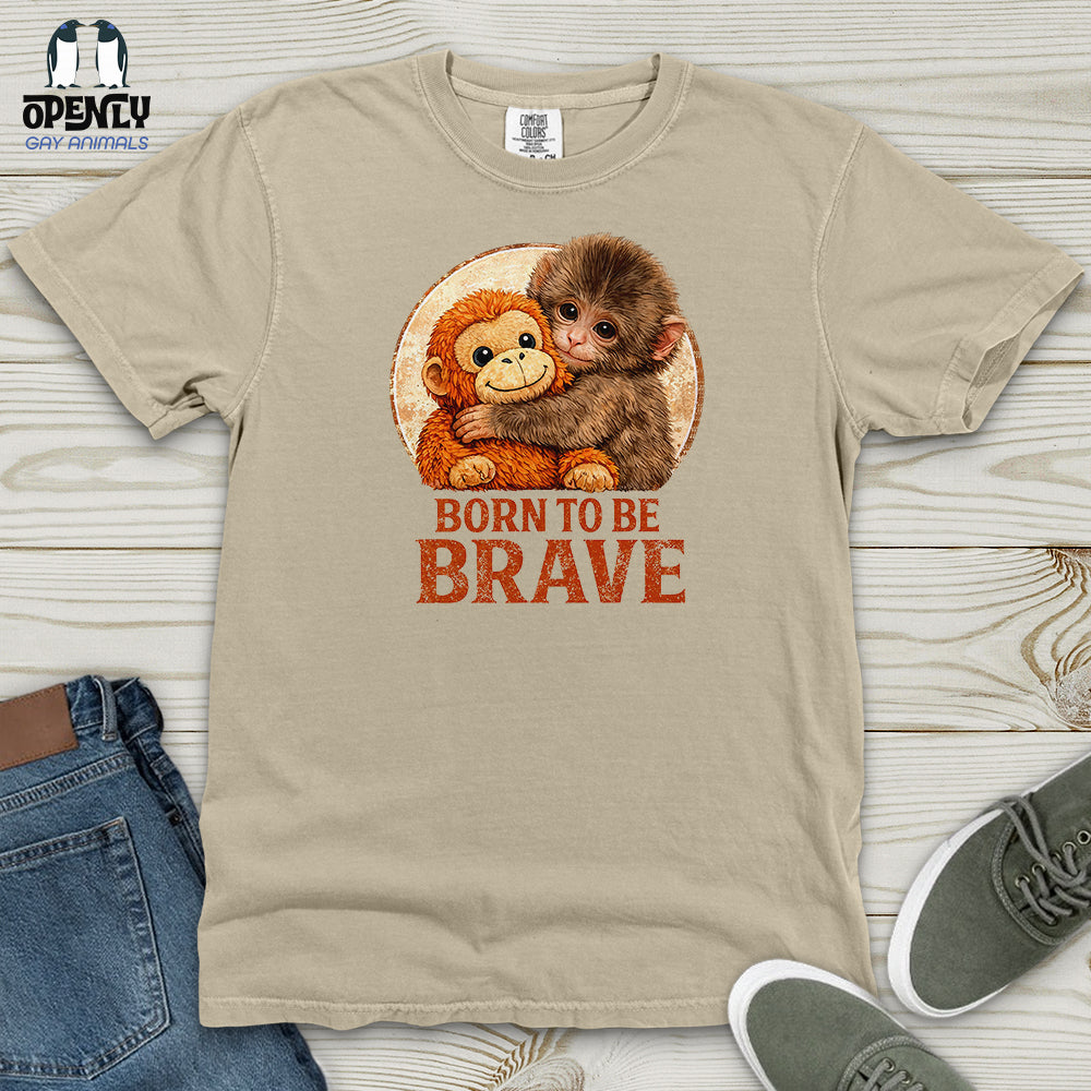 Born To Be Brave Heavy Cotton Comfort Colors Tee