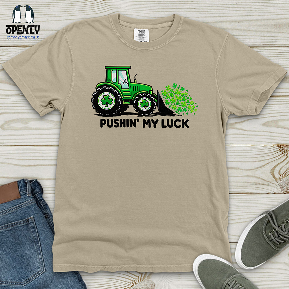 Pushin' My Luck Heavy Cotton Comfort Colors Tee