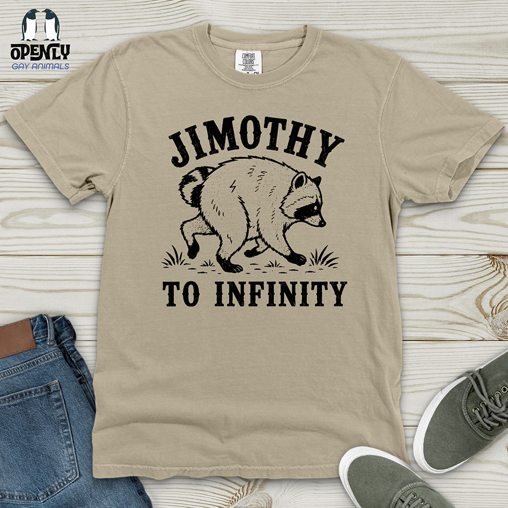 Jimothy to Infinity Heavy Cotton Comfort Colors Tee