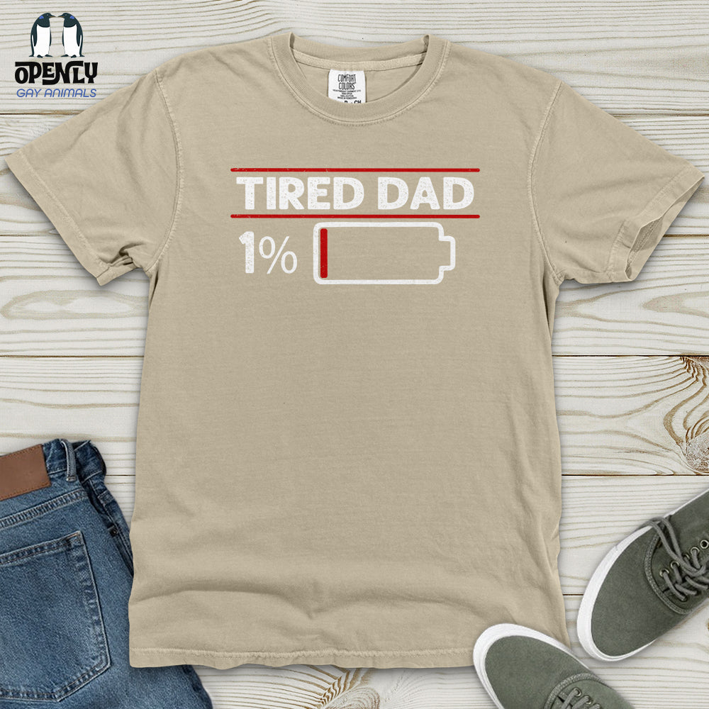 Tired Dad Heavy Cotton Comfort Colors Tee