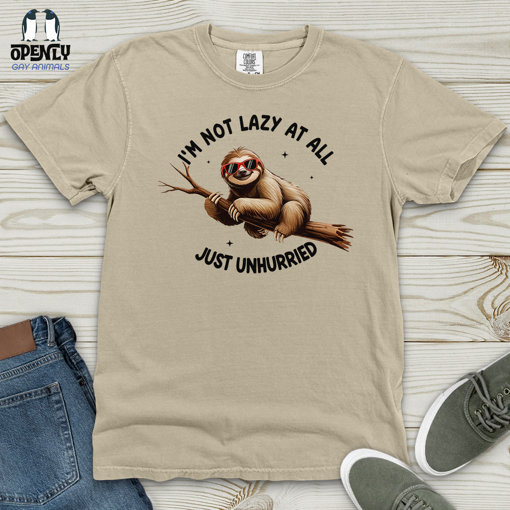 I'm Not Lazy at All Heavy Cotton Comfort Colors Tee
