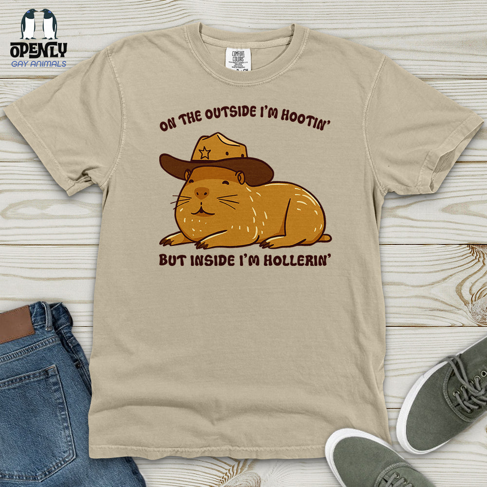 Hootin & Hollering Heavy Cotton Comfort Colors Tee