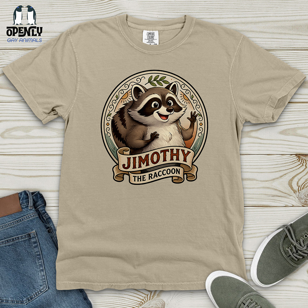 Jimothy The Raccoon Heavy Cotton Comfort Colors Tee