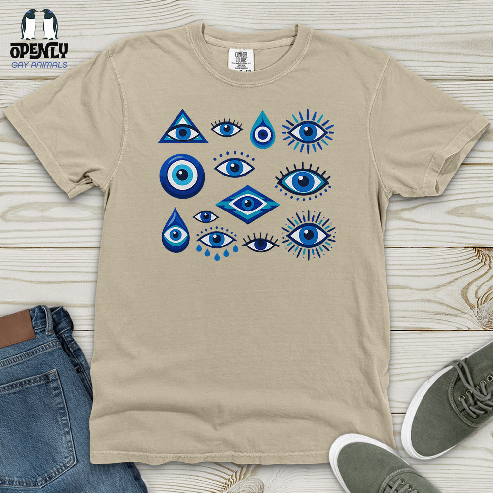 Evil Eyes 07 Heavy Cotton Comfort Colors Tee