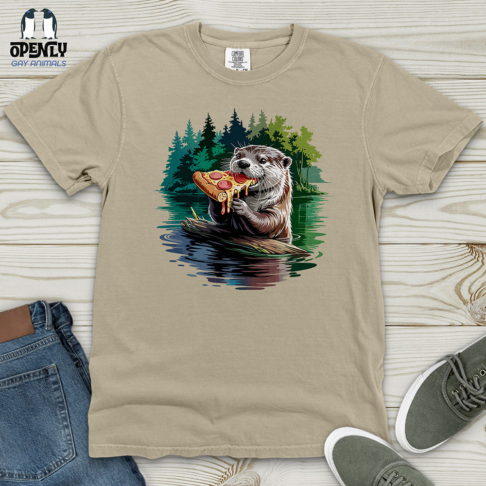 Otter Pizza Heavy Cotton Comfort Colors Tee