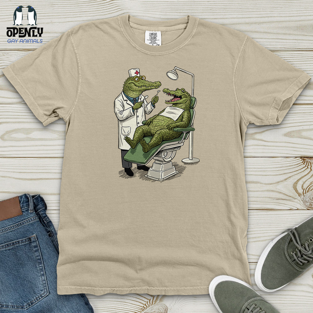 Alligator Dentist Heavy Cotton Comfort Colors Tee