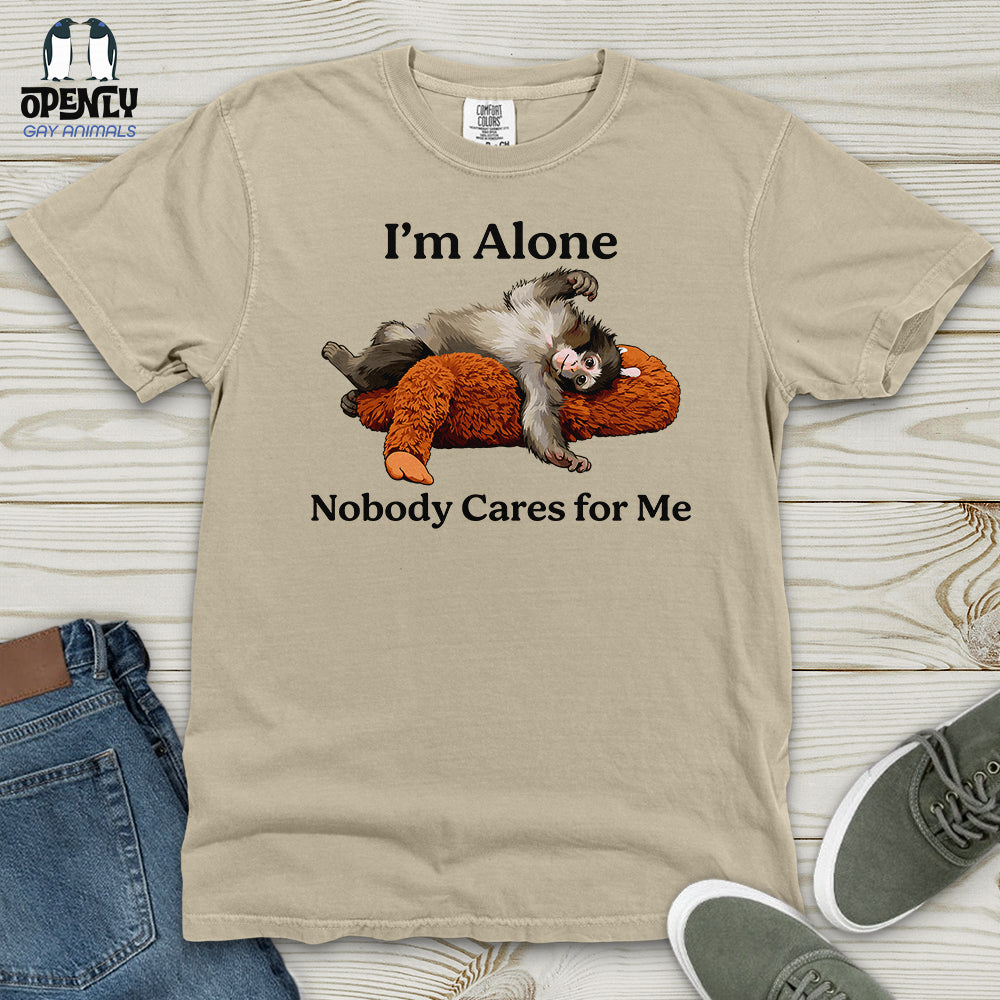 I'm Alone Heavy Cotton Comfort Colors Tee