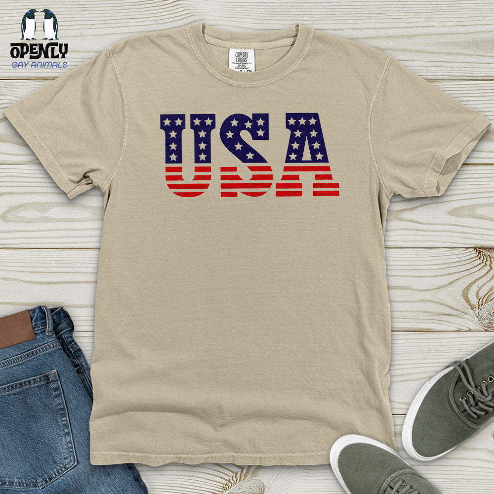 USA Heavy Cotton Comfort Colors Tee