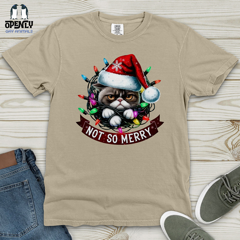 Not So Merry Heavy Cotton Comfort Colors Tee