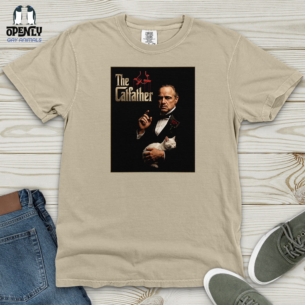 The Catfather Heavy Cotton Comfort Colors Tee