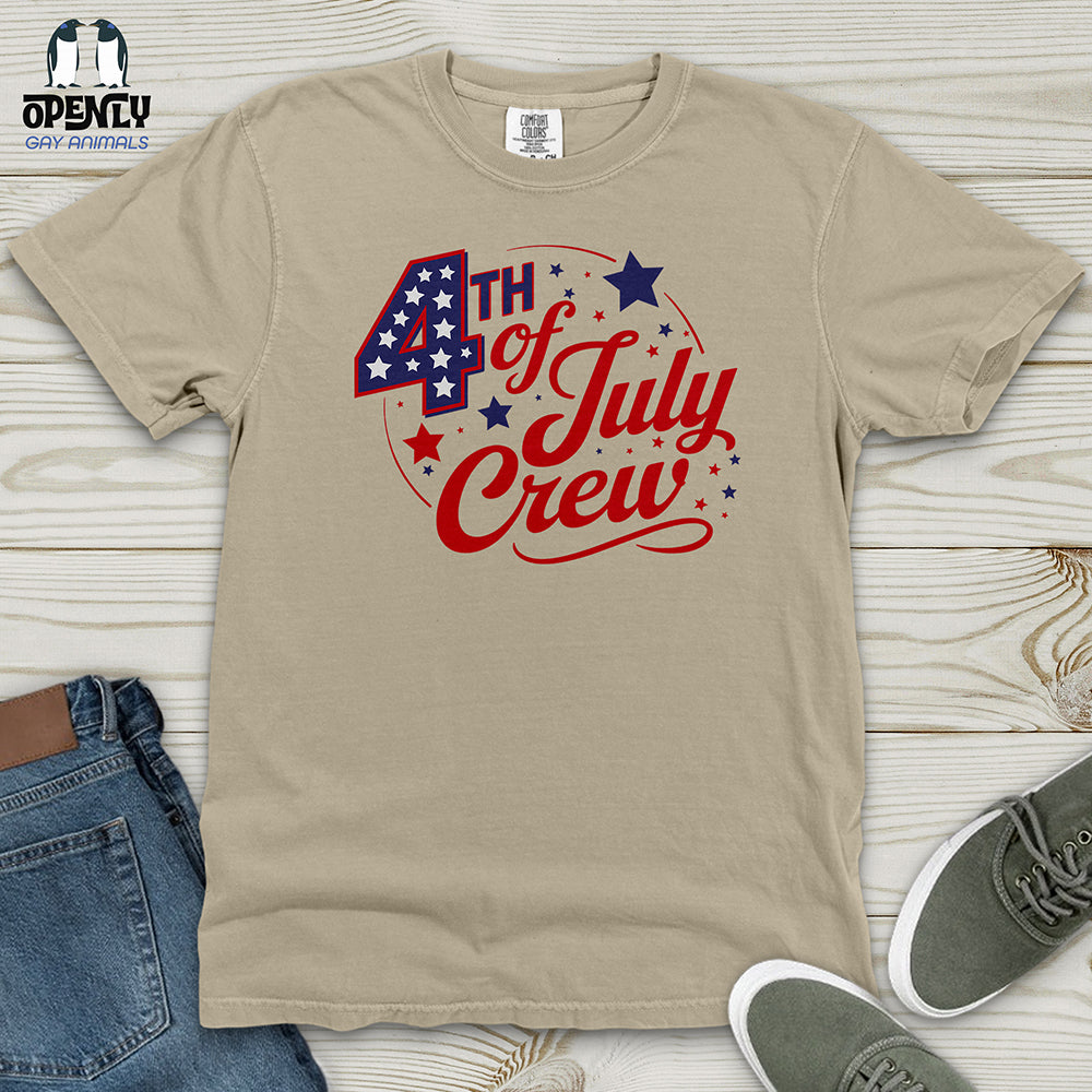4th of July Crew Heavy Cotton Comfort Colors Tee
