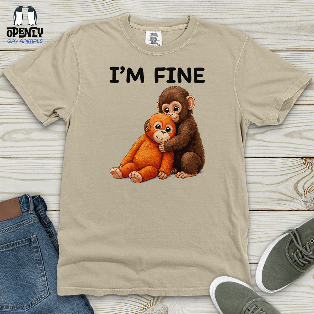 I'm Fine Heavy Cotton Comfort Colors Tee