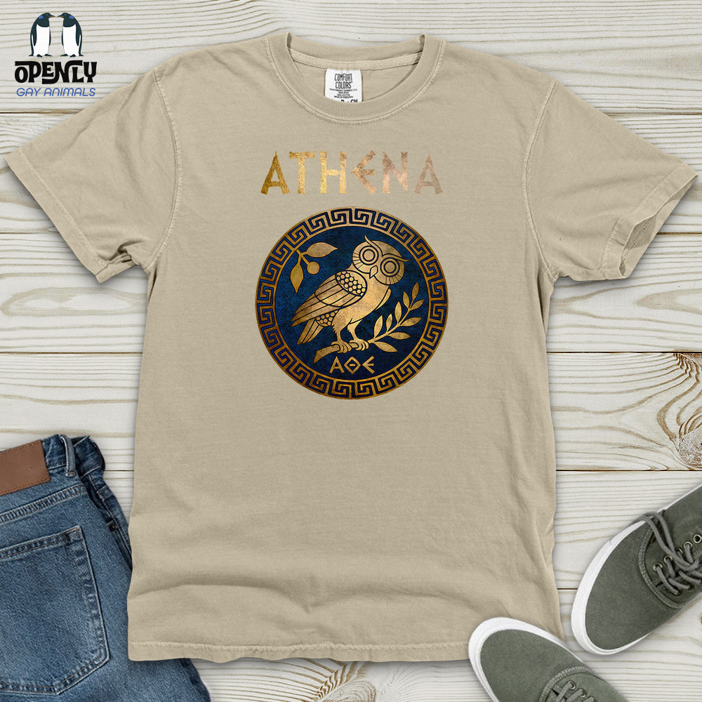 Athenian Owl Heavy Cotton Comfort Colors Tee
