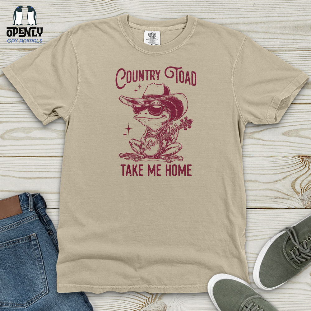Country Toad Take Me Home Heavy Cotton Comfort Colors Tee