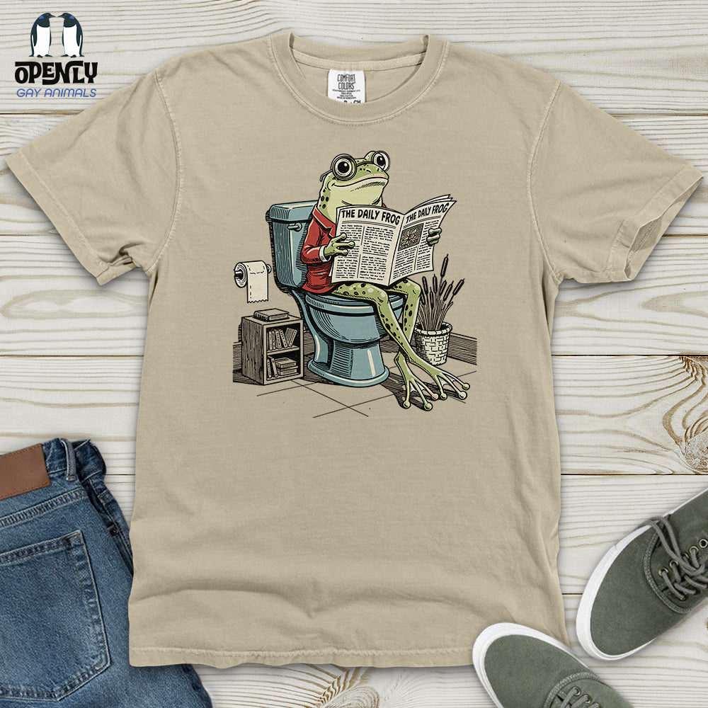 The Daily Frog Heavy Cotton Comfort Colors Tee