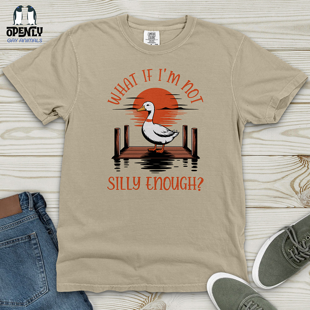 What If I'm Not Heavy Cotton Comfort Colors Tee