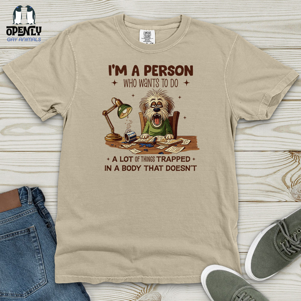 I'm a Person Heavy Cotton Comfort Colors Tee