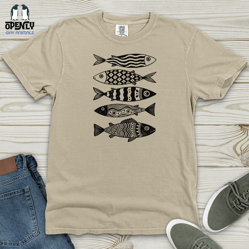 Fish Heavy Cotton Comfort Colors Tee