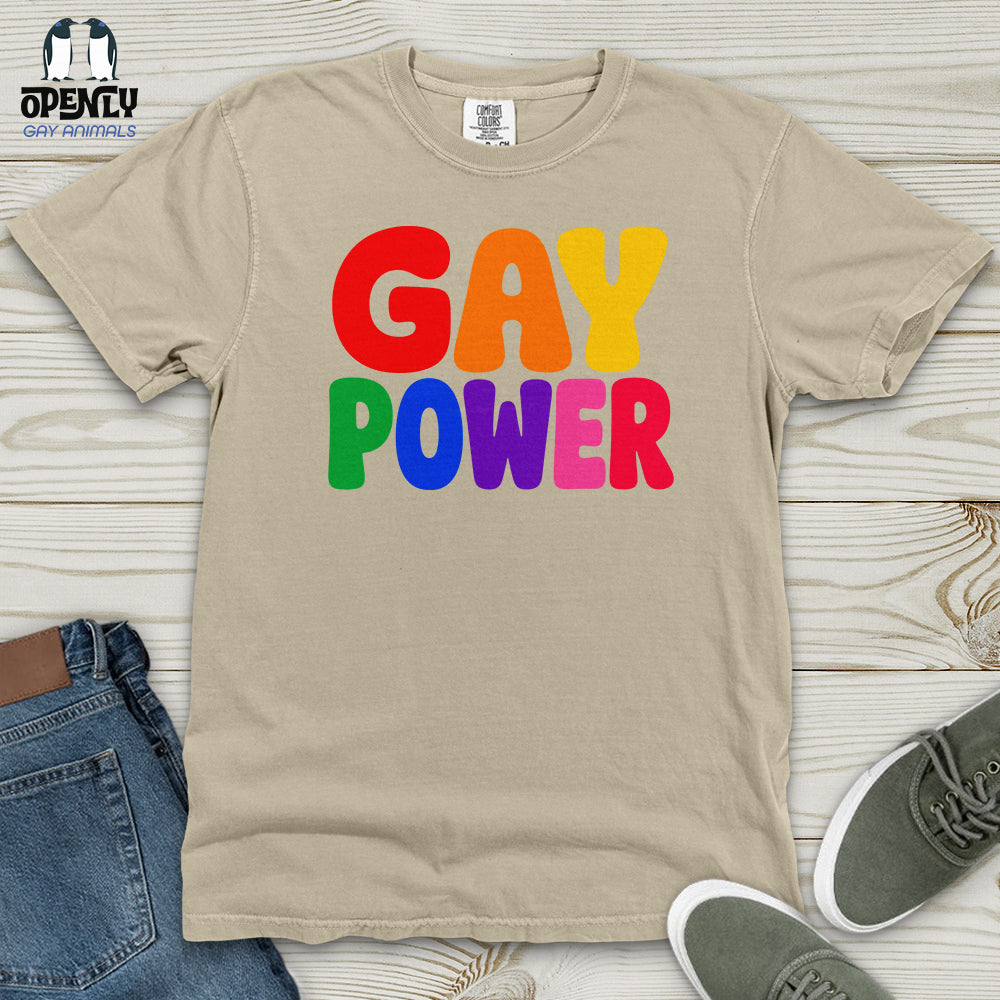 Gay Power Heavy Cotton Comfort Colors Tee