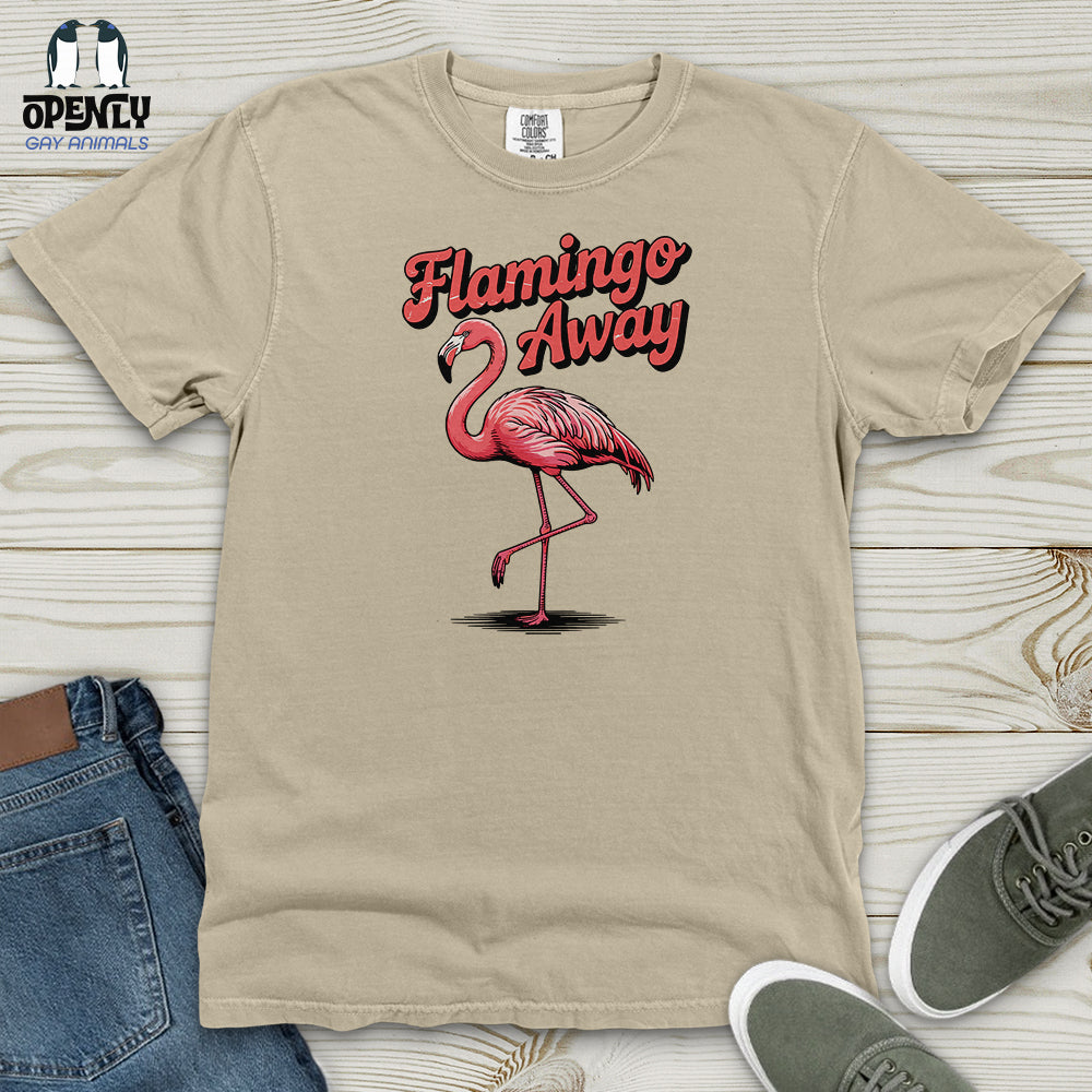 Flamingo Away Heavy Cotton Comfort Colors Tee