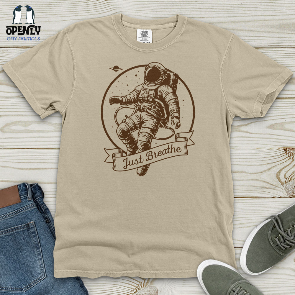 Just Breathe Heavy Cotton Comfort Colors Tee