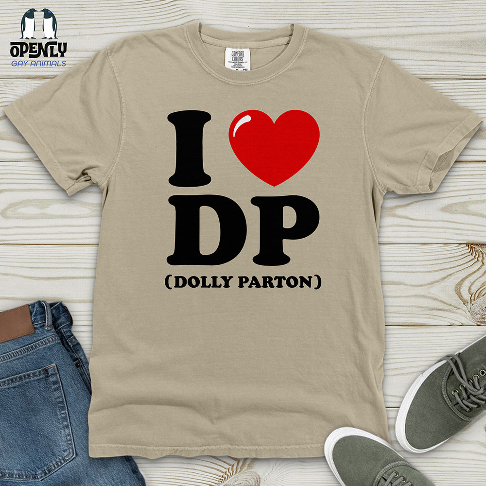 I Love DP Heavy Cotton Comfort Colors Tee