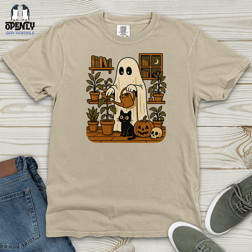 Retro Ghost Gardening Heavy Cotton Comfort Colors Tee
