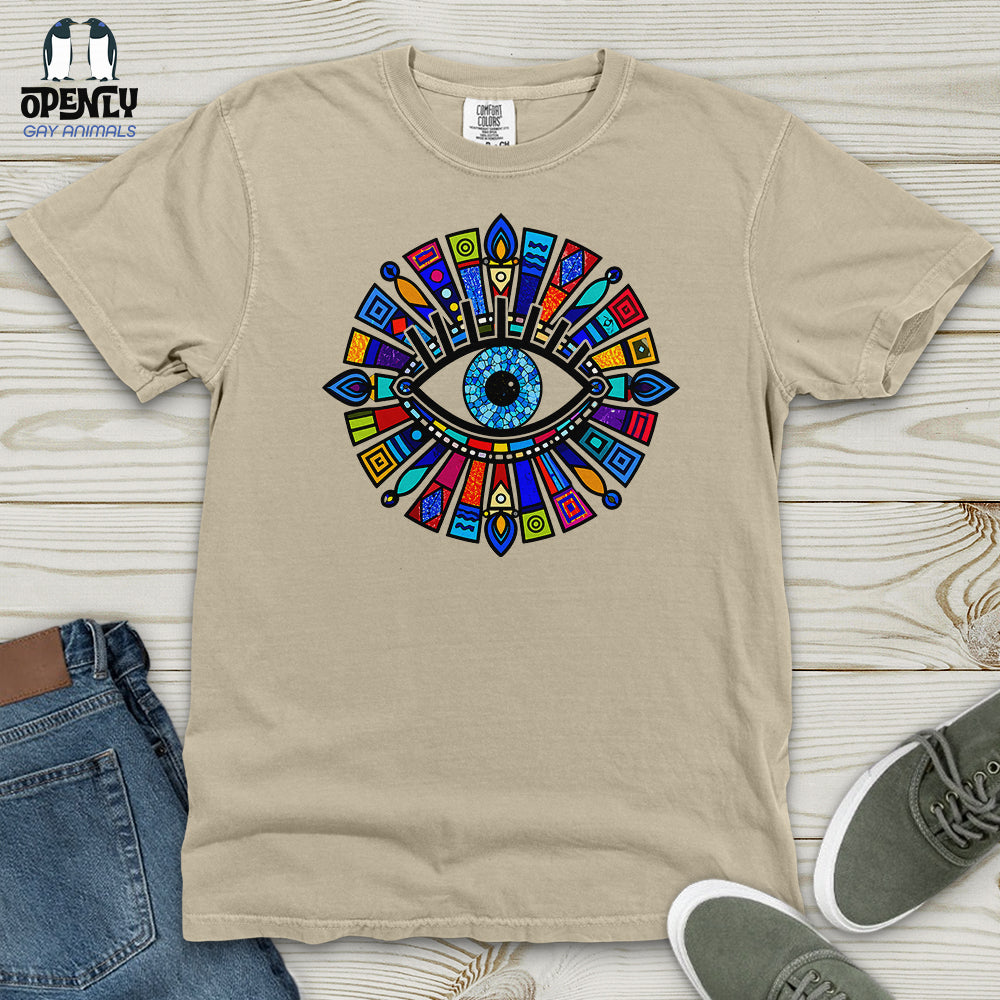 Greek Evil Eye Heavy Cotton Comfort Colors Tee