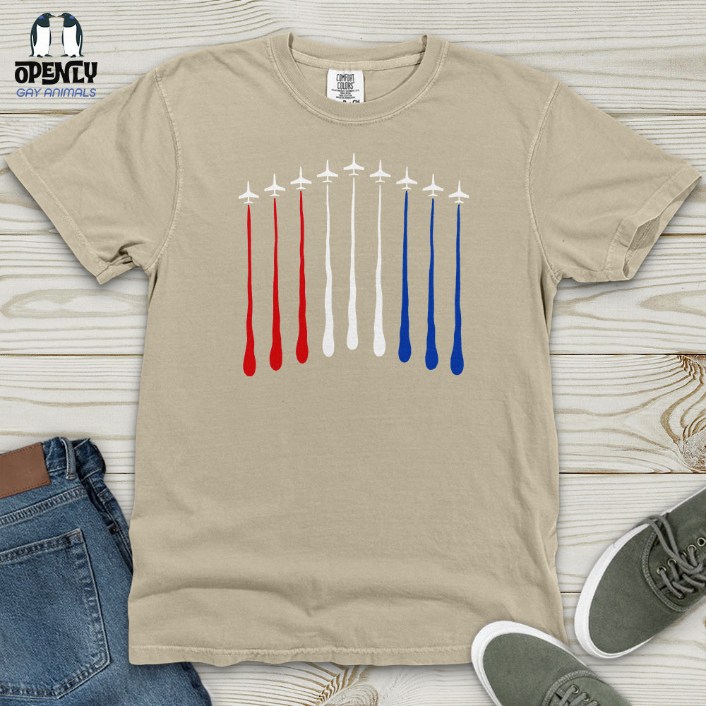 USA Air Fire Heavy Cotton Comfort Colors Tee