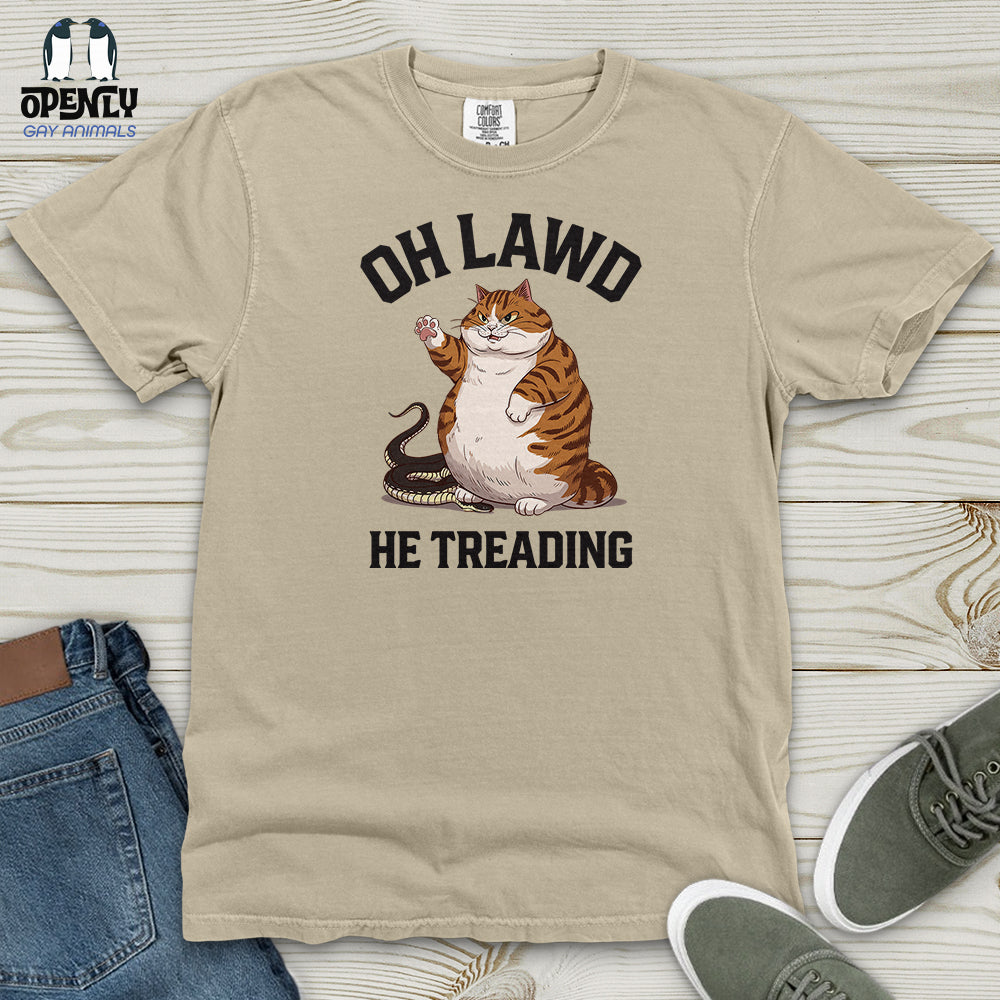 Oh Lawd He Treading Heavy Cotton Comfort Colors Tee