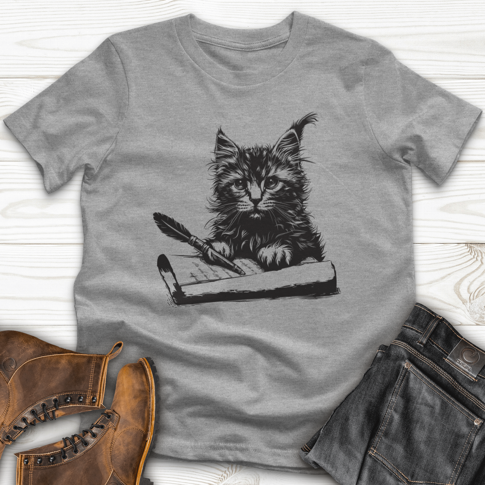 Kitten Poetic Scribe Softstyle Tee