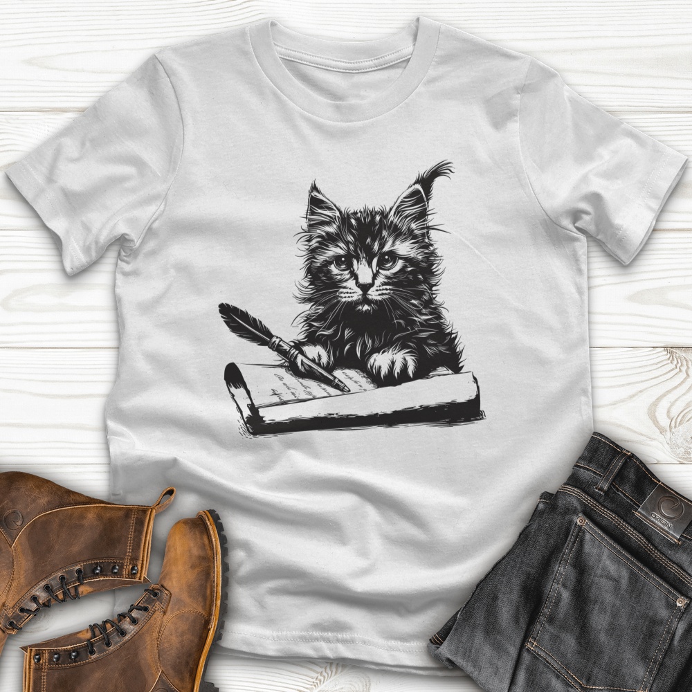 Kitten Poetic Scribe Softstyle Tee