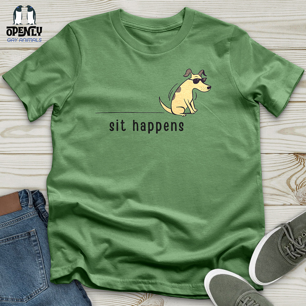 Sit Happens Unisex t-shirt