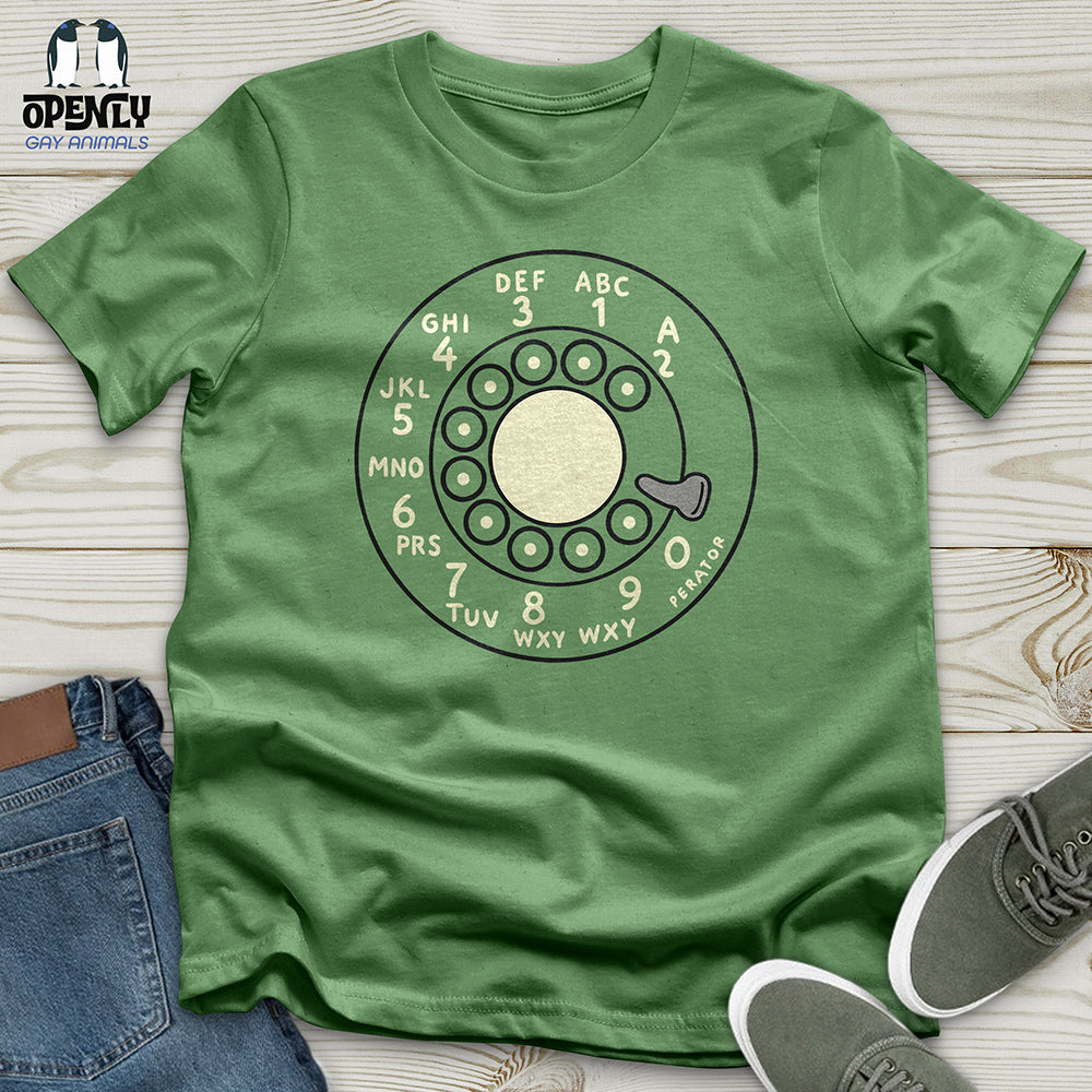 Rotary Dial Unisex T-Shirt