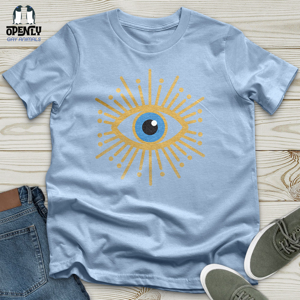 Gold Evil Eye Unisex T-Shirt