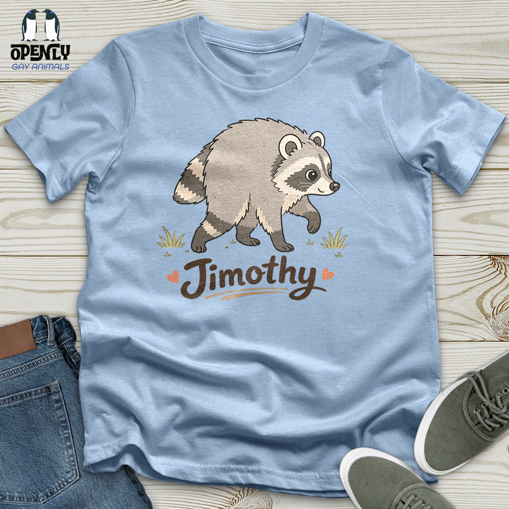 Jimothy the Lovable Raccoon Unisex T-Shirt