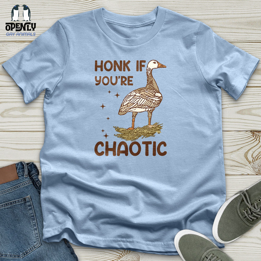 Honk If You're Chaotic Unisex T-Shirt